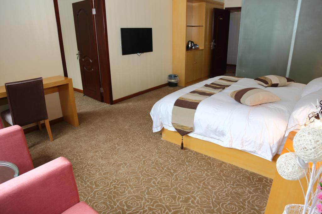 Panshan Tingquan Tuwo Holiday Resort Lösan Szoba fotó