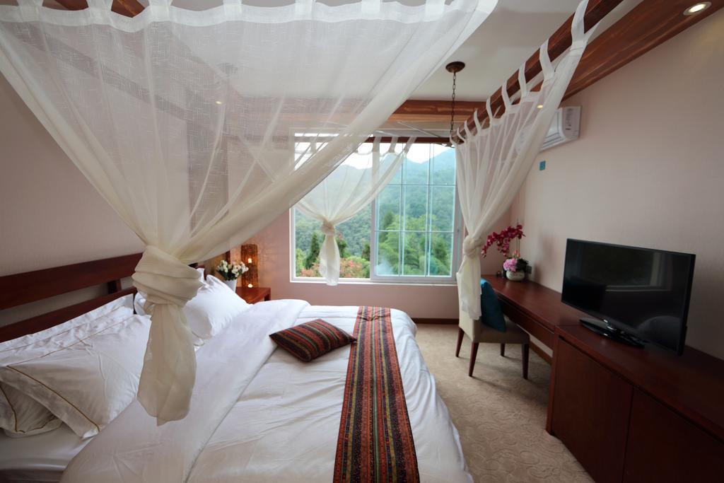 Panshan Tingquan Tuwo Holiday Resort Lösan Szoba fotó