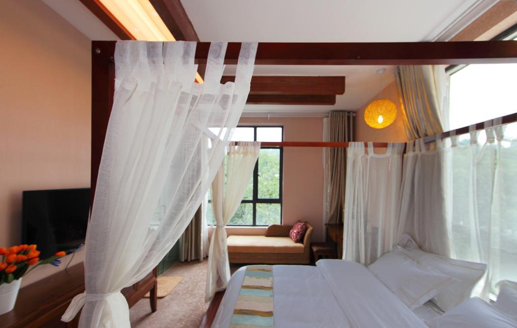 Panshan Tingquan Tuwo Holiday Resort Lösan Szoba fotó