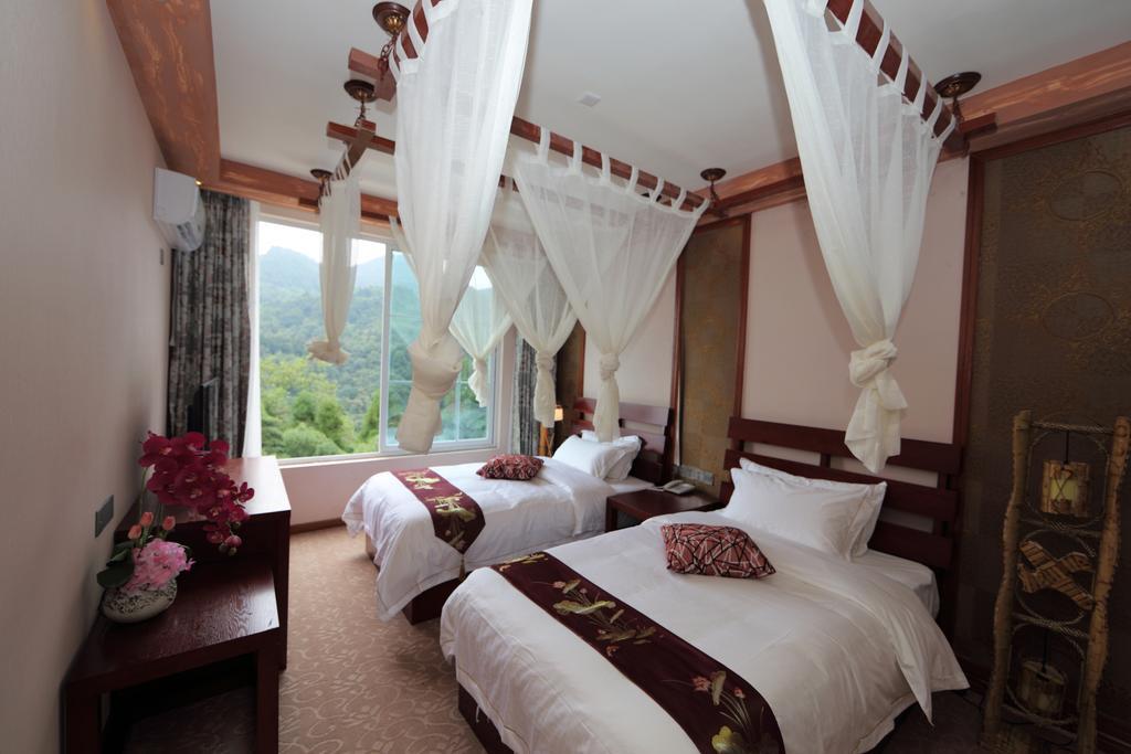 Panshan Tingquan Tuwo Holiday Resort Lösan Szoba fotó