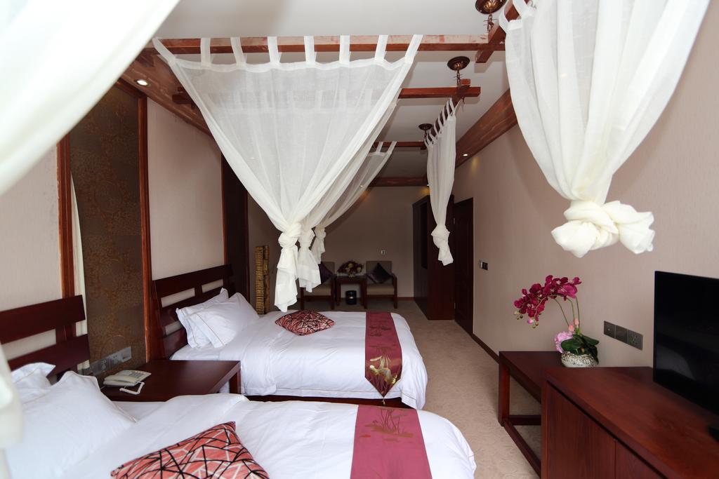 Panshan Tingquan Tuwo Holiday Resort Lösan Szoba fotó