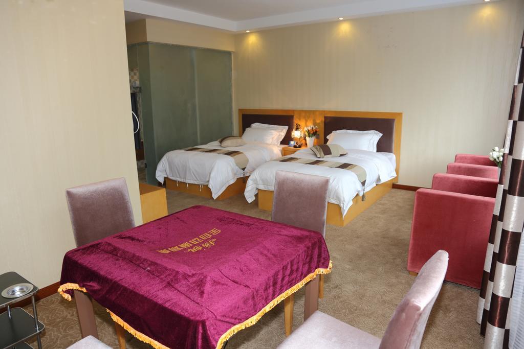 Panshan Tingquan Tuwo Holiday Resort Lösan Szoba fotó